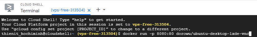 Tạo vps linux có giao diện trên cloud